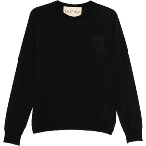 Valentino, Heren, Truien, Zwart, Maat: L