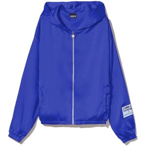 Comme des Fkdown, Dames, Jassen, Blauw, Maat: S Satijn,