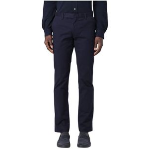 Polo Ralph Lauren, Heren, Broeken, Blauw, Maat: W40 Katoen,