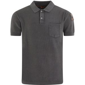 Parajumpers - Katoenen Gebreide Poloshirt - Grijs - Heren