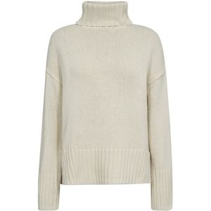 MOS Mosh, Dames, Truien, Beige, Maat: XS