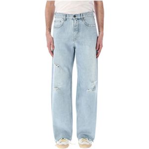 Golden Goose, Heren, Jeans, Blauw, Maat: W30 Katoen,