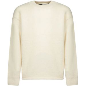 Jacquemus, Heren, Truien, Beige, Maat: XL Wol,