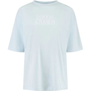 Rough Studios, Dames, Tops, Blauw, Maat: M