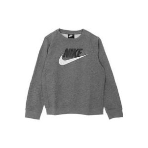 Nike Hybrid Crew Sports Club Sweater , Gray , Heren , Maat: M