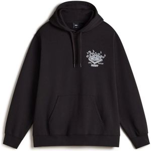 Vans, Heren, Sweatshirts & Hoodies, Zwart, Maat: M Katoen,