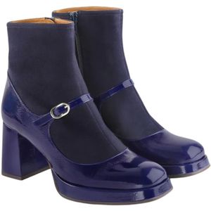 Chie Mihara, Dames, Schoenen, Blauw, Maat: 37 1/2 EU Leer,