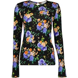 Rabanne, Dames, Tops, Veelkleurig, Maat: XS Viscose,