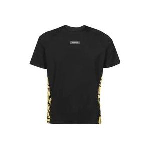 Versace T-Hemden , Black , Heren , Maat: 2XL