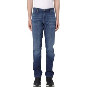 Emporio Armani, Heren, Jeans, Blauw, Maat: W31 Denim,