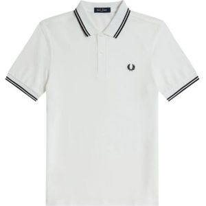 Fred Perry, Heren, Tops, Wit, Maat: S Katoen,