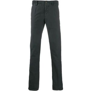 Incotex, Heren, Broeken, Grijs, Maat: W35 Katoen,