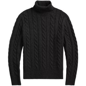 Ralph Lauren, Heren, Truien, Zwart, Maat: L Wol,