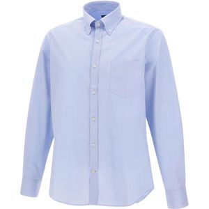 Paul & Shark, Heren, Overhemden, Blauw, Maat: XL