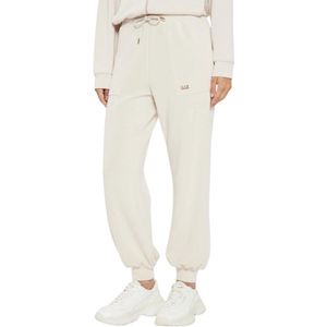 Emporio Armani Ea7, Dames, Broeken, Wit, Maat: L Modal,