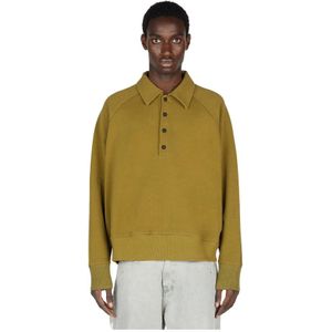 Diomene, Heren, Tops, Beige, Maat: S Katoen,