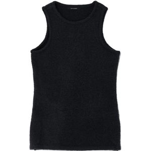 LOW Classic, Dames, Tops, Zwart, Maat: ONE Size Wol,