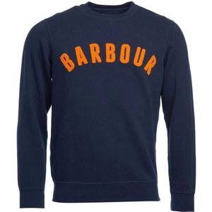 Barbour, Heren, Sweatshirts & Hoodies, Blauw, Maat: XL Katoen,