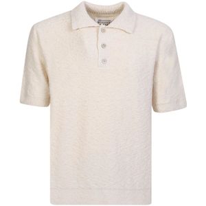 Maison Margiela, Heren, Tops, Beige, Maat: M Katoen,