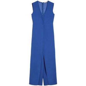 Pennyblack, Dames, Jumpsuits & Playsuits, Blauw, Maat: S Satijn,