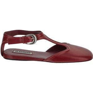 Jil Sander, Dames, Schoenen, Rood, Maat: 41 EU