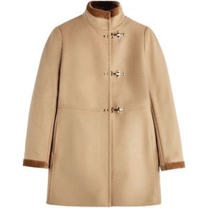 Fay, Dames, Mantels, Bruin, Maat: XS Katoen,