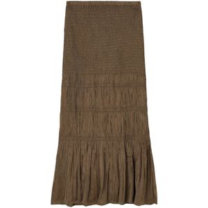 By Malene Birger, Dames, Rokken, Bruin, Maat: XS Viscose,