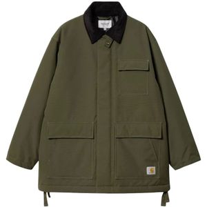Carhartt Wip, Heren, Jassen, Groen, Maat: S Nylon,