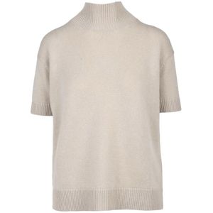 Max Mara, Dames, Truien, Beige, Maat: M Wol,