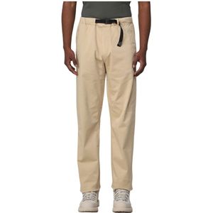 Woolrich, Heren, Broeken, Beige, Maat: XL Wol,