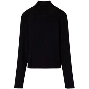 Twinset, Dames, Truien, Zwart, Maat: XS Modal,