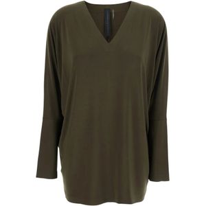 Norma Kamali, Dames, Tops, Groen, Maat: S