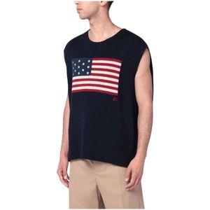 Polo Ralph Lauren, Heren, Truien, Blauw, Maat: M