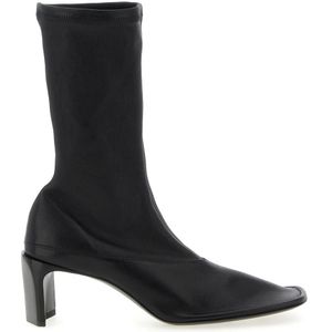 Jil Sander, Dames, Schoenen, Zwart, Maat: 36 EU Leer,