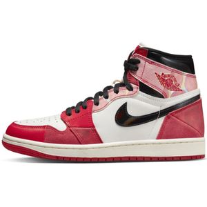 Jordan - 1 Retro High OG - Sportschoenen - Rood/Zwart - Leer/Suède