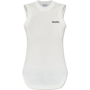 The Attico, Dames, Tops, Wit, Maat: 3XS Katoen,