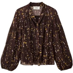 Ba&Sh, Dames, Blouses & Shirts, Bruin, Maat: XS