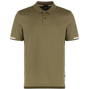 Hugo, Heren, Tops, Groen, Maat: L Katoen,