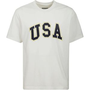 Sebago, Heren, Tops, Wit, Maat: S Katoen,