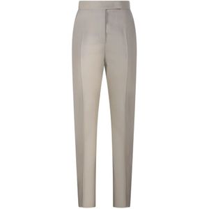 Max Mara, Dames, Broeken, Beige, Maat: XS