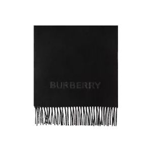 Burberry Wintersjaal , Black , unisex , Maat: ONE Size