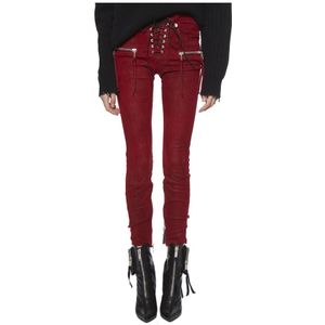 Unravel Project, Dames, Broeken, Rood, Maat: W27