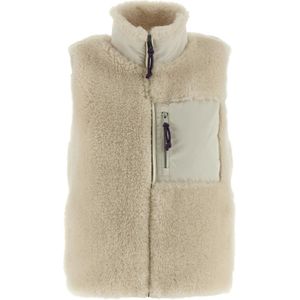 Tory Burch, Dames, Jassen, Wit, Maat: S Fleece,