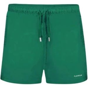 Flâneur, Heren, Badkleding, Groen, Maat: XS Nylon,