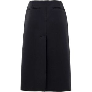 Gucci, Dames, Rokken, Zwart, Maat: S Wol,