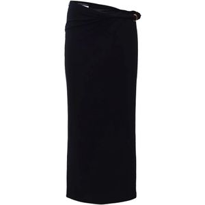 Versace, Dames, Rokken, Zwart, Maat: XS Viscose,