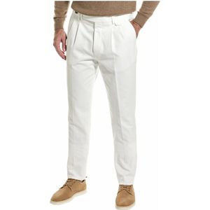 Brunello Cucinelli, Heren, Broeken, Wit, Maat: 2XL