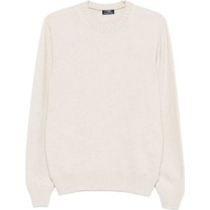 Barba, Heren, Truien, Beige, Maat: L Wol,