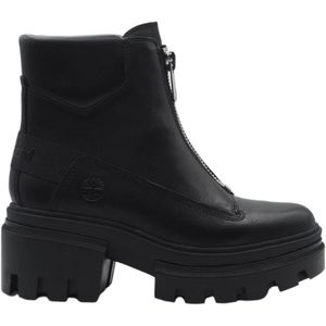 Timberland, Dames, Schoenen, Zwart, Maat: 38 1/2 EU Leer,