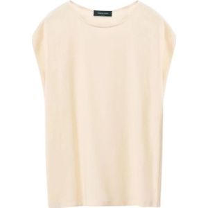 Fabiana Filippi, Dames, Tops, Oranje, Maat: S Viscose,